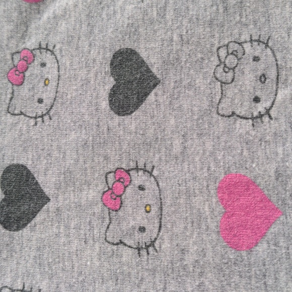 Toddler Girls Hello Kitty Cold Shoulder Skater Dress (Size 4T) - Picture 4 of 5